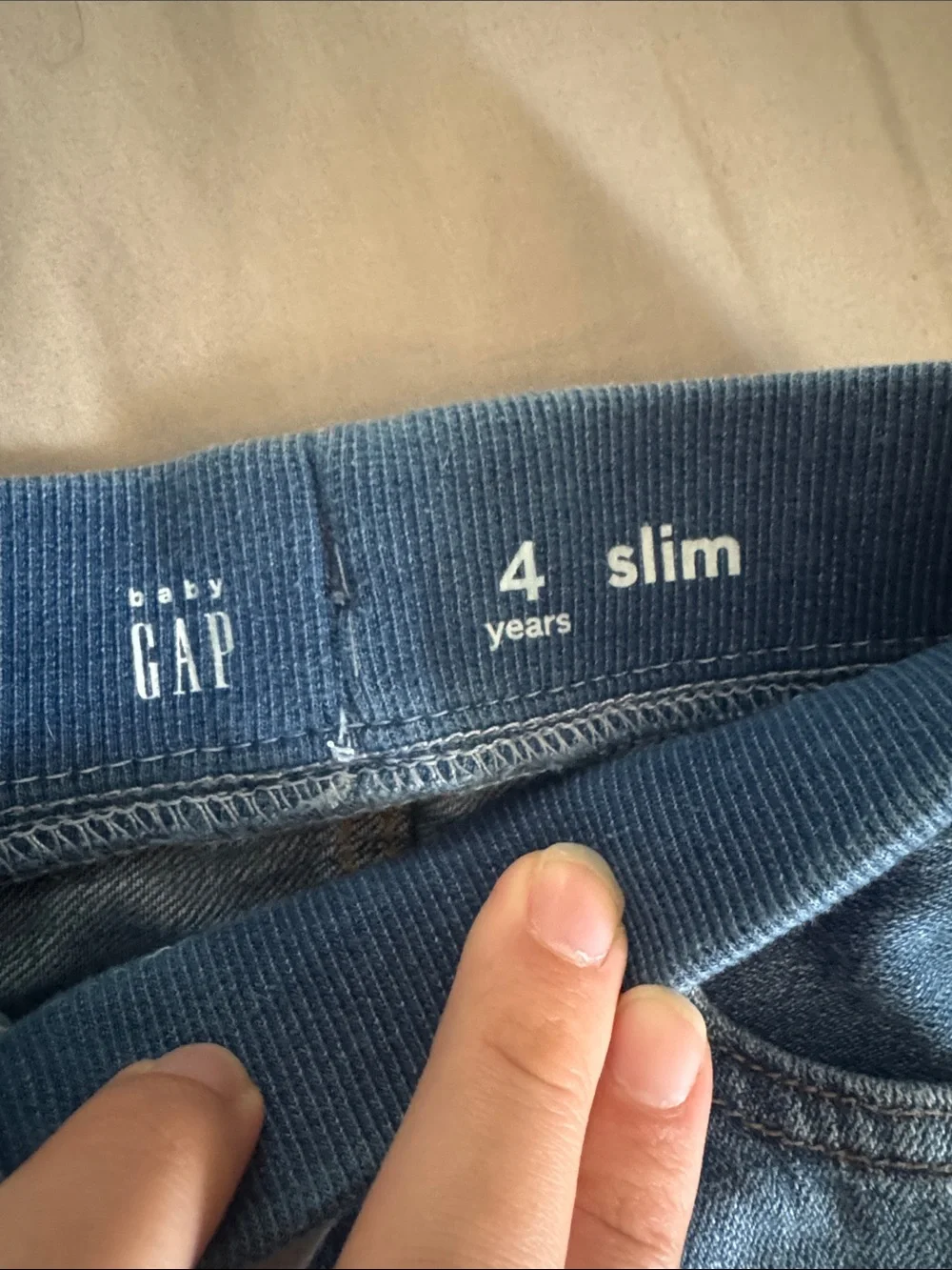 GAP denim branding classic